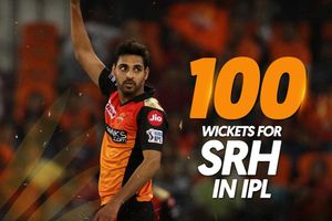 సన్‌రైజర్స్‌కు 100వ మ్యాచ్.. భువనేశ్వర్‌కు 100వ వికెట్