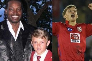 క్రిస్‌గేల్‌తో సామ్‌ కరన్‌! అప్పుడు.. ఇప్పుడు