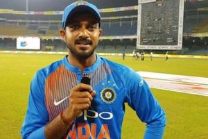 వరల్డ్‌కప్ జట్టులో చోటు: విజయ్ శంకర్ రియాక్షన్ ఇదీ (వీడియో)