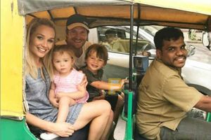 చెన్నై వీధుల్లో షేన్‌ వాట్సన్‌ చక్కర్లు