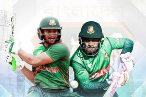 షకీబుల్‌, రహీమ్‌ అర్ధ సెంచరీలు.. భారీ స్కోరు దిశగా బంగ్లాదేశ్