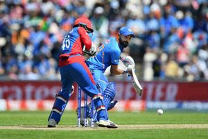 తడబడ్డ టీమిండియా: ఆప్ఘనిస్థాన్ విజయ లక్ష్యం 225