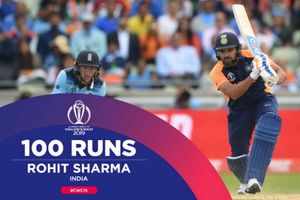 రోహిత్ శర్మ సెంచరీ: ఈ ప్రపంచకప్‌లో మూడోది, వన్డేల్లో 25వ సెంచరీ