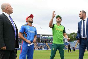 ఆప్ఘన్‌తో మ్యాచ్: టాస్ గెలిచి ఫీల్డింగ్ ఎంచుకున్న దక్షిణాఫ్రికా