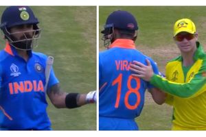 గేలి చేసిన అభిమానులు: స్మిత్‌కు క్షమాపణ చెప్పిన కోహ్లీ (వీడియో)