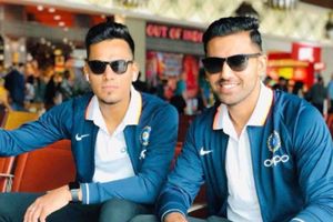 వెస్టిండీస్‌ టూర్.. టీమిండియాలో మరో 'బ్రదర్స్‌' జోడీ