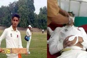 విషాదం: బంతి తగిలి అండర్-19 క్రికెటర్ మృతి!