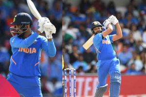 రోహిత్, రాహుల్ హాఫ్ సెంచరీలు: లీడింగ్ రన్ స్కోరర్‌గా మళ్లీ రోహిత్!