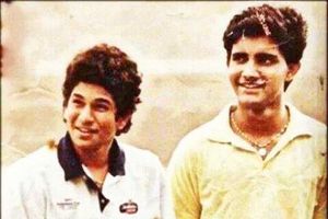 ఎన్నడూ చూడని ఫోటో: 'దాదీ' అంటూ గంగూలీకి సచిన్ బర్త్‌డే విషెస్