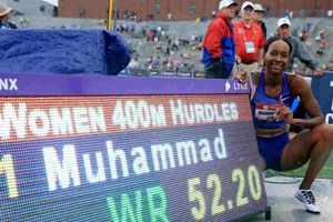 400 మీటర్ల హర్డిల్స్ రేసులో అమెరికా రన్నర్ ప్రపంచ రికార్డు