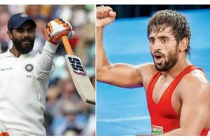 జాతీయ క్రీడా పురస్కారాలకు బజరంగ్, జడేజాలు గైర్హాజరు!!