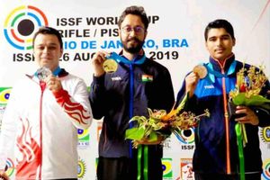 ISSF World Cup: భారత్‌కు మరో స్వర్ణం అందించిన అభిషేక్‌ వర్మ
