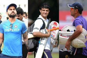 గంగూలీ రికార్డు బ్రేక్.. ధోనీ రికార్డును సమం చేసిన కోహ్లీ