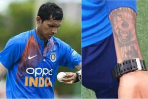 ఎడమ చేతిపై తోడేలు టాటూ: ఆసక్తికర కథ చెప్పిన నవదీప్ సైనీ (వీడియో)