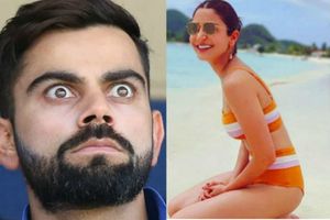 ట్విట్టర్‌లో అనుష్క శర్మ బికినీ ఫోటో..: ట్రోల్ చేస్తోన్న నెటిజన్లు