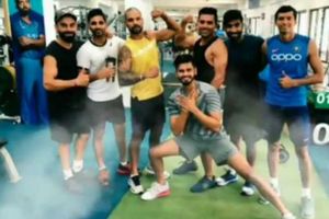 NCA జిమ్‌లో టీమిండియా 'స్వాడ్ గోల్స్': ద్రవిడ్‌తో కోహ్లీ