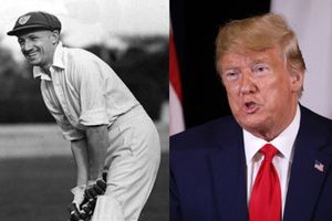 బేబి రుత్‌తో పోలిక: డొనాల్డ్ ట్రంప్‌కు బ్రాడ్‌మన్ ఎవరో తెలియదట!