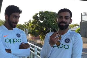 హ్యాట్రిక్ ఘనత విరాట్ కోహ్లీదే: బుమ్రా