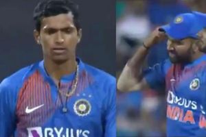 IND vs SA: కొంచెం బుర్ర వాడి బంతులేయి.. బౌలర్‌పై రోహిత్ అసహనం (వీడియో)