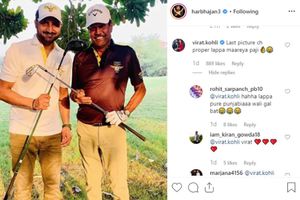 కపిల్‌దేవ్‌తో గోల్ఫ్‌.. హర్భజన్‌ను ట్రోల్ చేసిన కోహ్లీ, యువీ