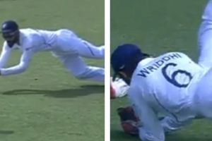 India vs South Africa: కోహ్లీ బ్రిలియంట్ క్యాచ్‌కి సాహా రెస్పాన్స్ చూశారా? (వీడియో)