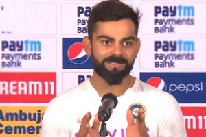 ఎంజాయ్ చేస్తున్నాడు, రోహిత్‌పై ఒత్తిడి పెంచొద్దు: ప్రెస్ కాన్ఫరెన్స్‌లో విరాట్ కోహ్లీ