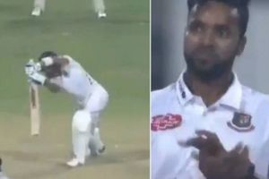 కోహ్లీ కవర్ డ్రైవ్‌ని చప్పట్లతో అభినందించిన బంగ్లా బౌలర్ (వీడియో)