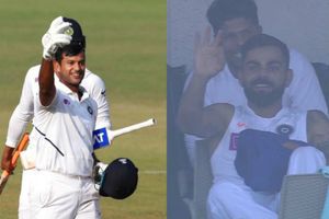 డబుల్ కాదు ట్రిపుల్: కోహ్లీ కోరిక తీర్చలేకపోయిన మయాంక్ అగర్వాల్ (వీడియో)