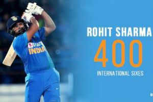 400 సిక్సుల క్లబ్‌లో రోహిత్ శర్మ: తొలి భారత క్రికెటర్‌గా రికార్డు
