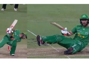 కొంచెం ఉంటే పైకి పోయేవాడే: రాకాసి బౌన్సర్‌కు క్రీజులోనే కుప్పకూలిన మ్యాక్స్‌వెల్ (వీడియో)