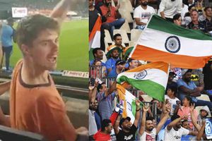 వీడియో వైరల్: కివీస్ అభిమాని నోటి వెంట ‘భారత్‌ మాతా కీ జై’