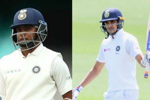 మరోసారి ఓపెనర్లు విఫలం.. పృథ్వీ షా డకౌట్.. మయాంక్‌ 1.. భారత్‌కు సవాలే!!