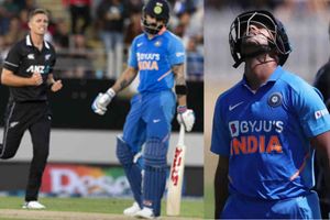 టీమిండియాకు ఆదిలోనే షాక్.. మయాంక్‌, కోహ్లీ మళ్లీ విఫలం!!