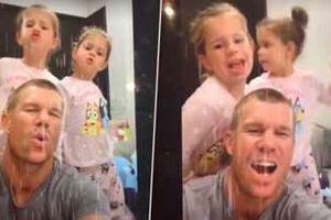 కూతురి కోసం డేవిడ్ వార్నర్ టిక్‌టాక్‌.!!