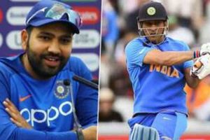 ధోనీ రాంచీలో ఉంటాడు.. వెళ్లి అడగండి: రోహిత్ సెటైర్స్