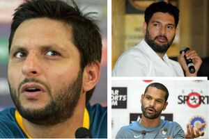 కశ్మీర్ ఎప్పటికీ మాదే.. అఫ్రిదికి యూవీ, ధావన్ కౌంటర్!