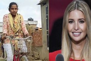 అద్భుతమైన సాహసం.. 1200కిమీ సైకిల్‌ తొక్కిన జ్యోతికుమారిపై ఇవాంక ప్రశంసలు!!