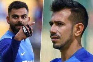 చహల్.. నీ హెయిర్ స్టైల్ చూసి కుక్కలు వెంటబడ్డాయనుకుంటా: కోహ్లీ