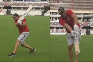 మళ్లీ బ్యాట్ పట్టిన అజహరుద్దీన్.. ఉప్పల్ స్టేడియంలో ప్రాక్టీస్ (వీడియో)!!