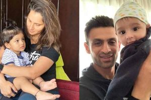 అసద్ బాబాయ్ ఫోర్ కొడితే.. మాలిక్ బాబా సిక్స్ కొడుతాడు.. సానియా కుమారుడి ఫన్నీ వీడియో!