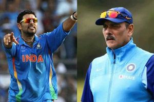 యువరాజ్‌పై ప్రతీకారం తీర్చుకున్న రవిశాస్త్రి!!