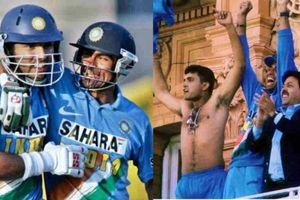 నాట్‌వెస్ట్‌ సిరీస్‌కు 18 ఏళ్లు.. చొక్కా విప్పి బదులు తీర్చుకున్న గంగూలీ!!