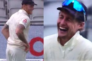స్టోక్స్.. గ్రౌండ్‌లోనే పోయావా? విరగబడి నవ్విన జో రూట్.. నెట్టింట వైరల్!