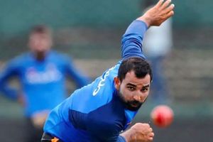 ఫామ్‌హౌస్‌లో ప్రాక్టీస్ చేస్తున్న షమీ.. ఎవరితోనో తెలుసా?!! (వీడియో)