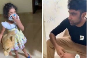 IPL 2020: డాడీ.. ఎవరినీ ముట్టుకోవద్దు, ఎవరికీ ముద్దివ్వొద్దు!!