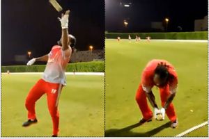 క్రిస్ గేల్ ‘ఫ’న్నింగ్ క్యాచ్‌.. నెట్టింట నవ్వులే నవ్వుల్! (వైరల్ వీడియో)