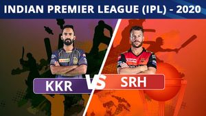 KKR v SRH: ఐపీఎల్ 2020లో మొదటిసారి.. టాస్ గెలిచి బ్యాటింగ్ ఎంచుకున్న వార్నర్!! ‌