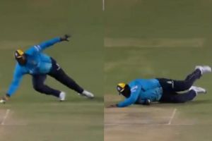 CPL 2020: కళ్లు చెదిరే క్యాచ్‌తో ఔరా అనిపించిన క్రికెట్ బాహుబలి!