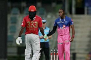 KXIP vs RR: 99 వద్ద ఔటైన గేల్‌.. ఆర్చర్ జోస్యం మళ్లీ నిజమైంది.. ఫ్యాన్స్ షాక్!!