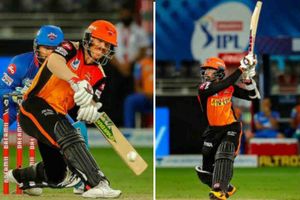 SRH vs DC: వృద్దిమాన్ సాహా, డేవిడ్ వార్నర్ పరుగుల విధ్వంసం.. ఢిల్లీ ముందు భారీ లక్ష్యం!